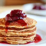 Homemade Peanut Butter & Jelly Pancakes (Gluten Free) photo