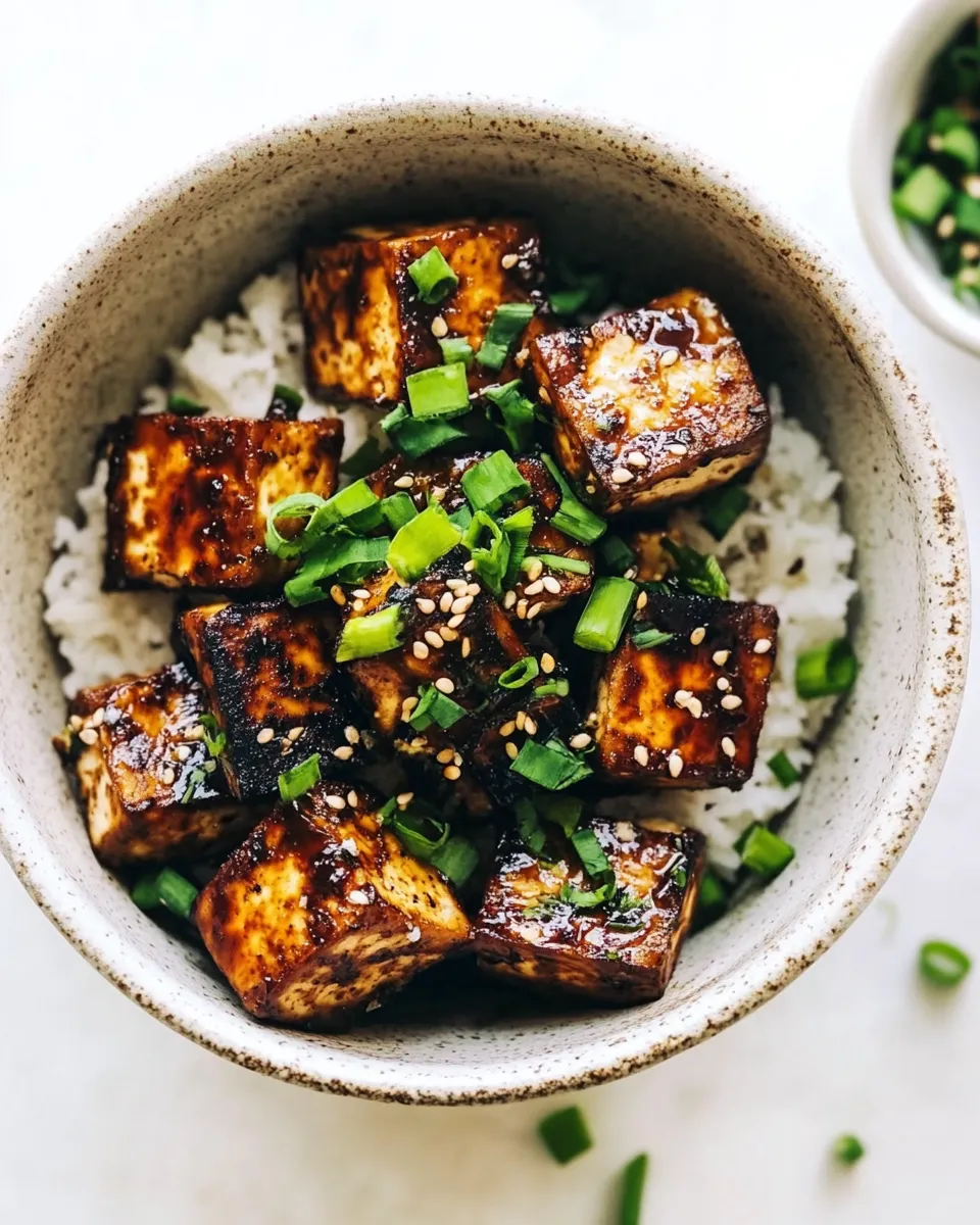 Delicious Perfect Air Fryer Tofu image