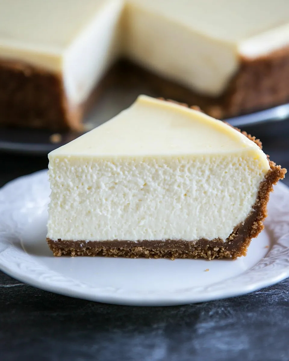 Classic Perfect Cheesecake Recipe image