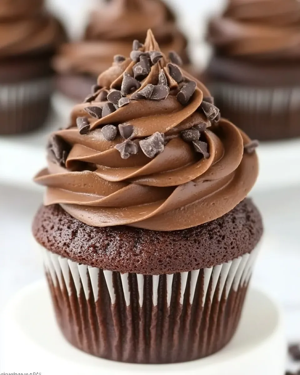 Classic Perfect Chocolate Cupcakes image