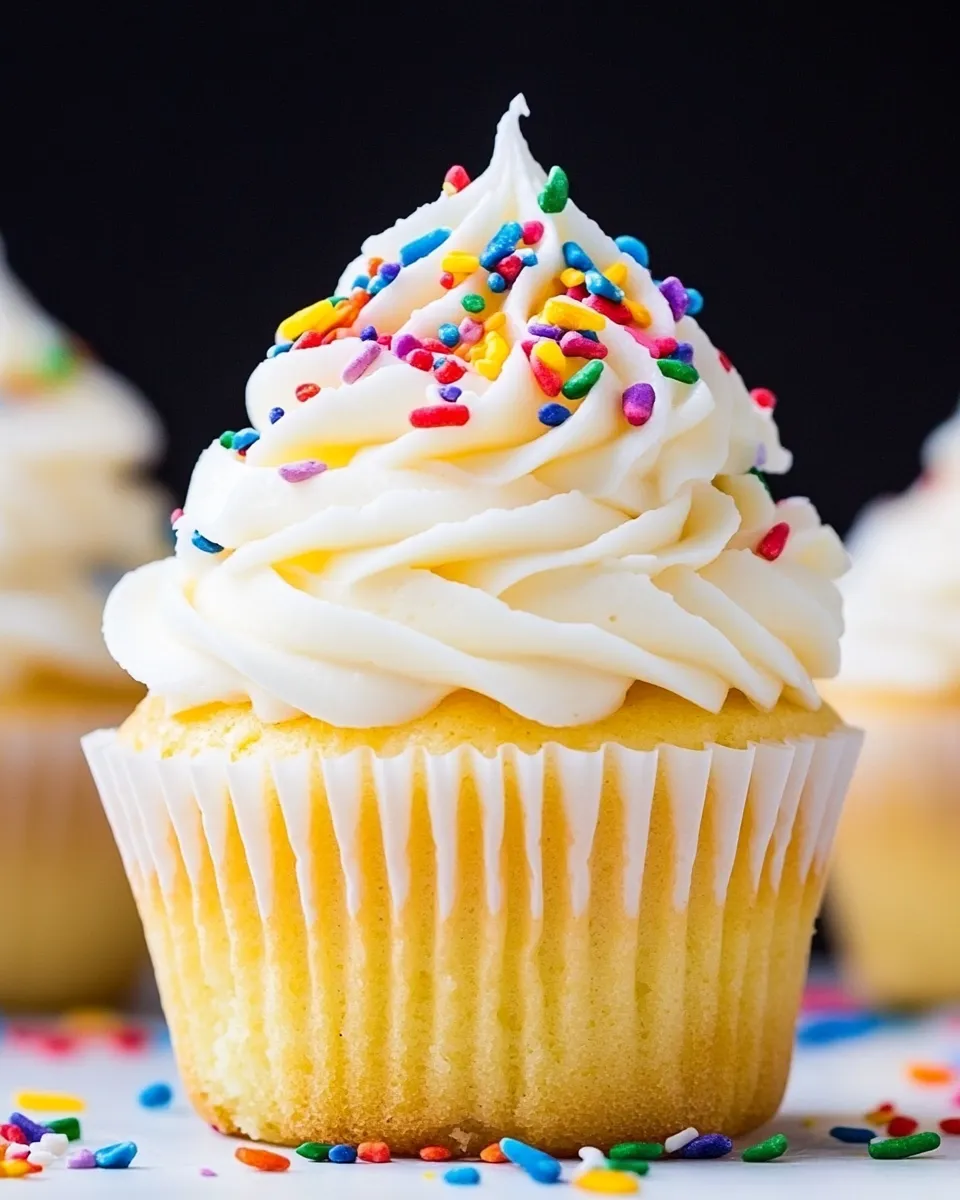 Homemade Perfect Vanilla Cupcake Recipe photo