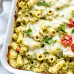 Homemade Pesto Chicken Pasta Bake photo