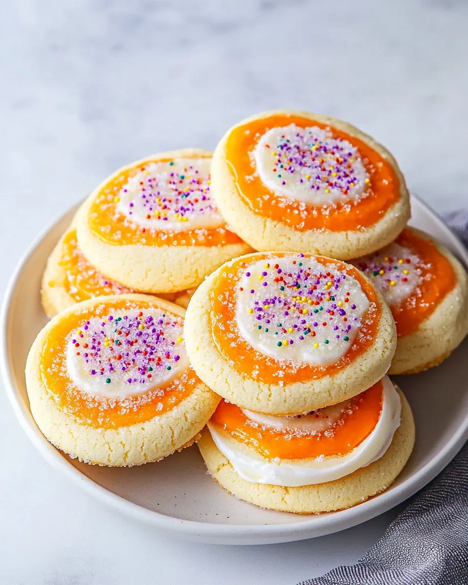 Delicious Pillsbury Stacked Sugar Cookies image