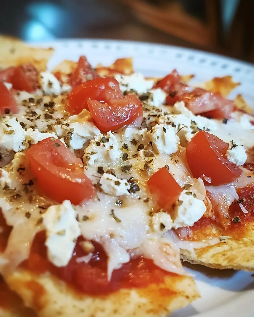 Savory Pizza Nachos dish photo