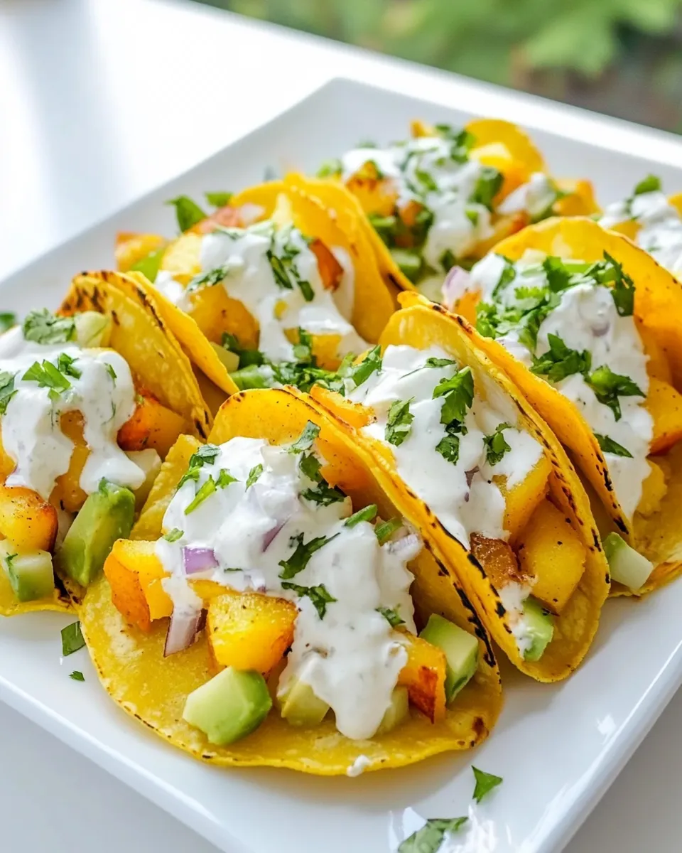 Easy Potato Tacos recipe photo