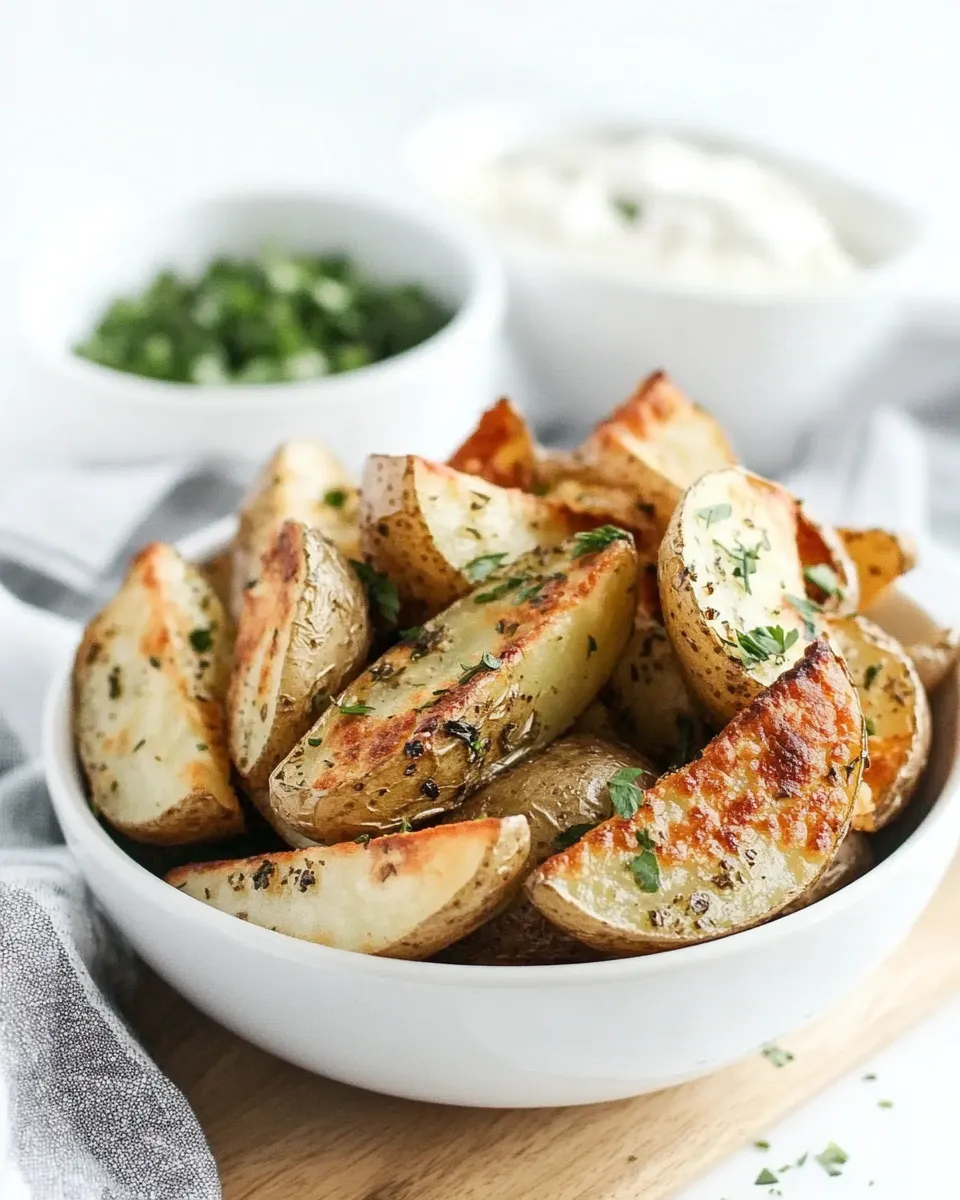 Classic Potato Wedges Recipe (JoJo Potatoes) image