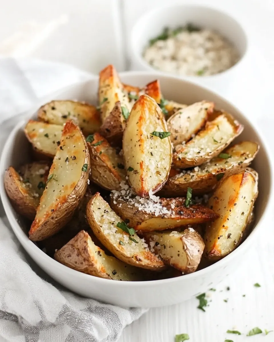 Easy Potato Wedges Recipe (JoJo Potatoes) shot