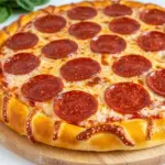 Homemade Pretzel Crust Pizza photo