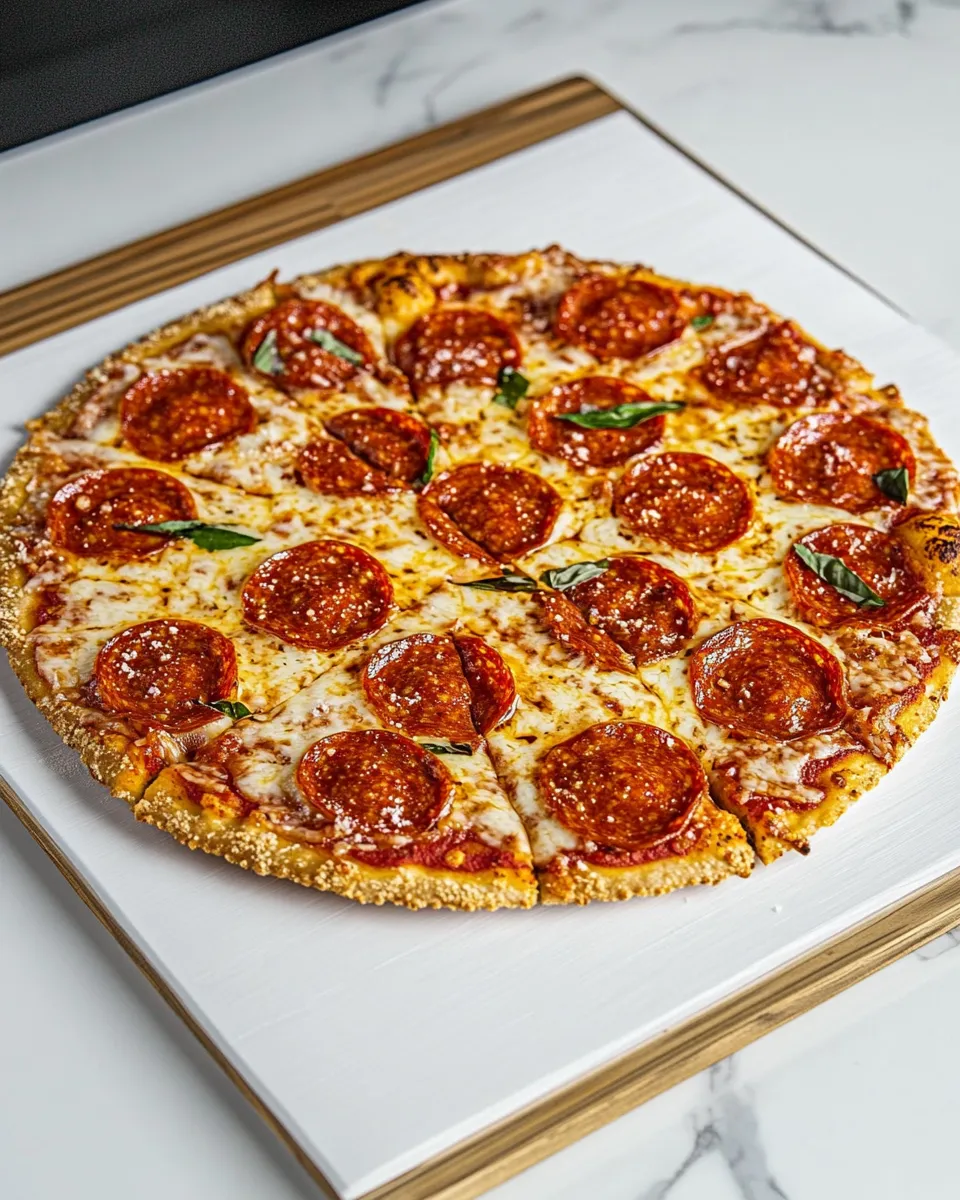 Homemade Protein Pizza photo