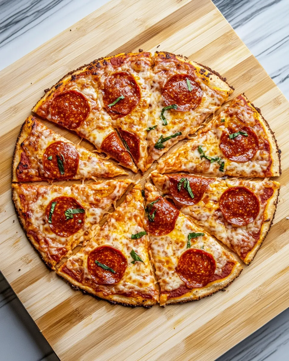 Easy Protein Pizza recipe photo