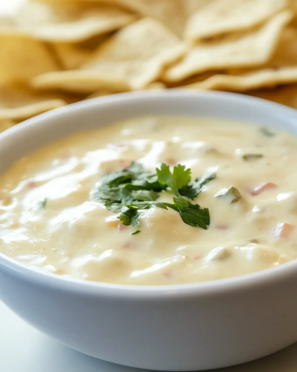 Easy Queso Blanco Dip recipe photo