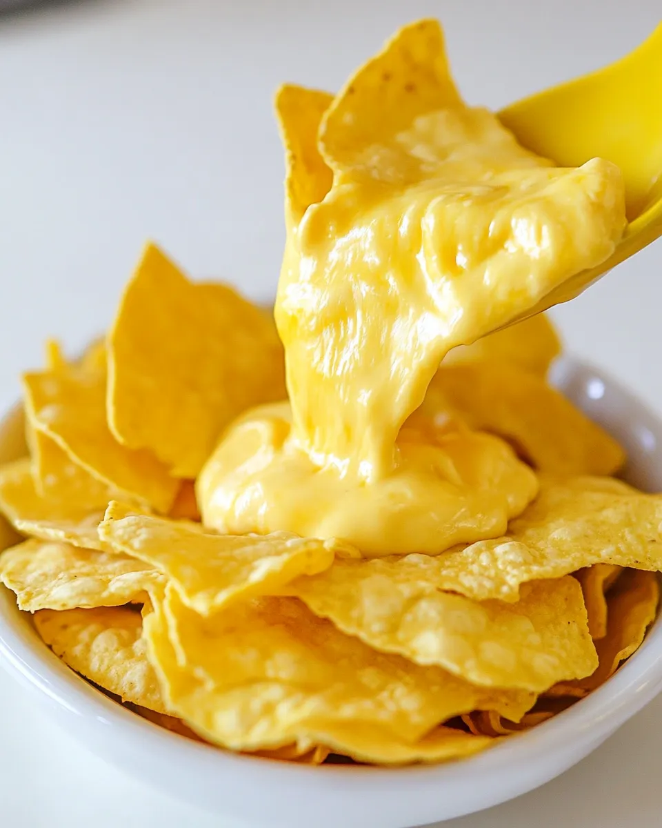 Easy Queso Recipe shot