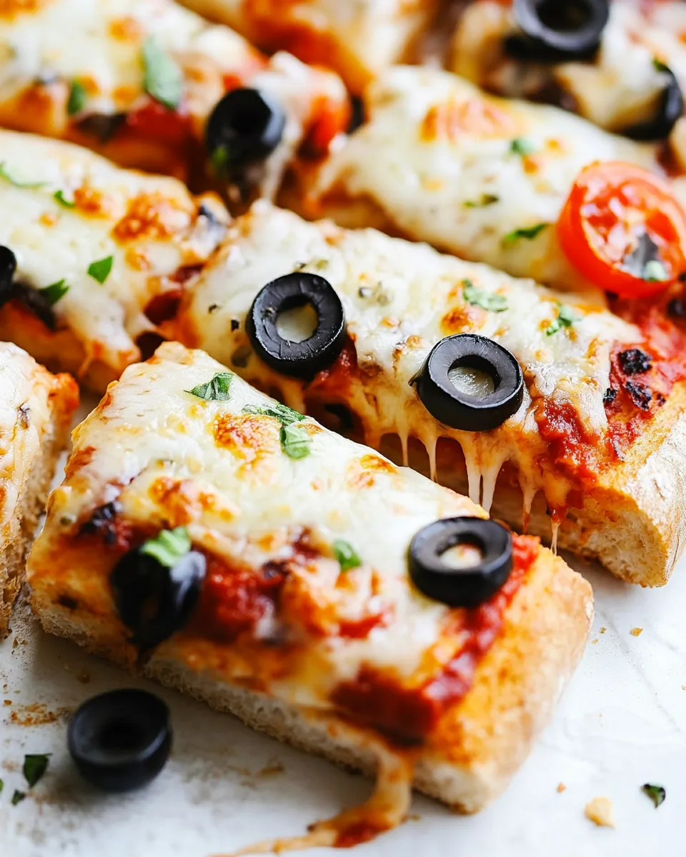 Homemade Quick and Easy French Bread Pizza photo