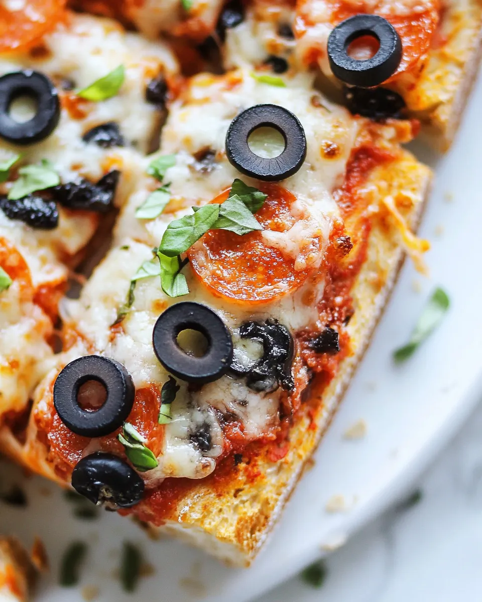 Delicious Quick and Easy French Bread Pizza recipe photo