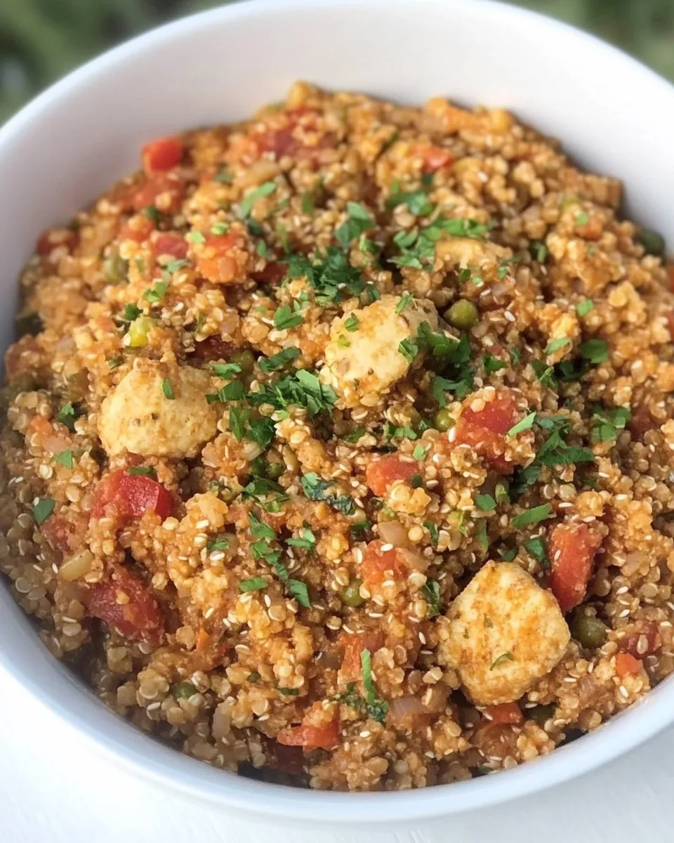 Easy Quinoa Jambalaya recipe photo