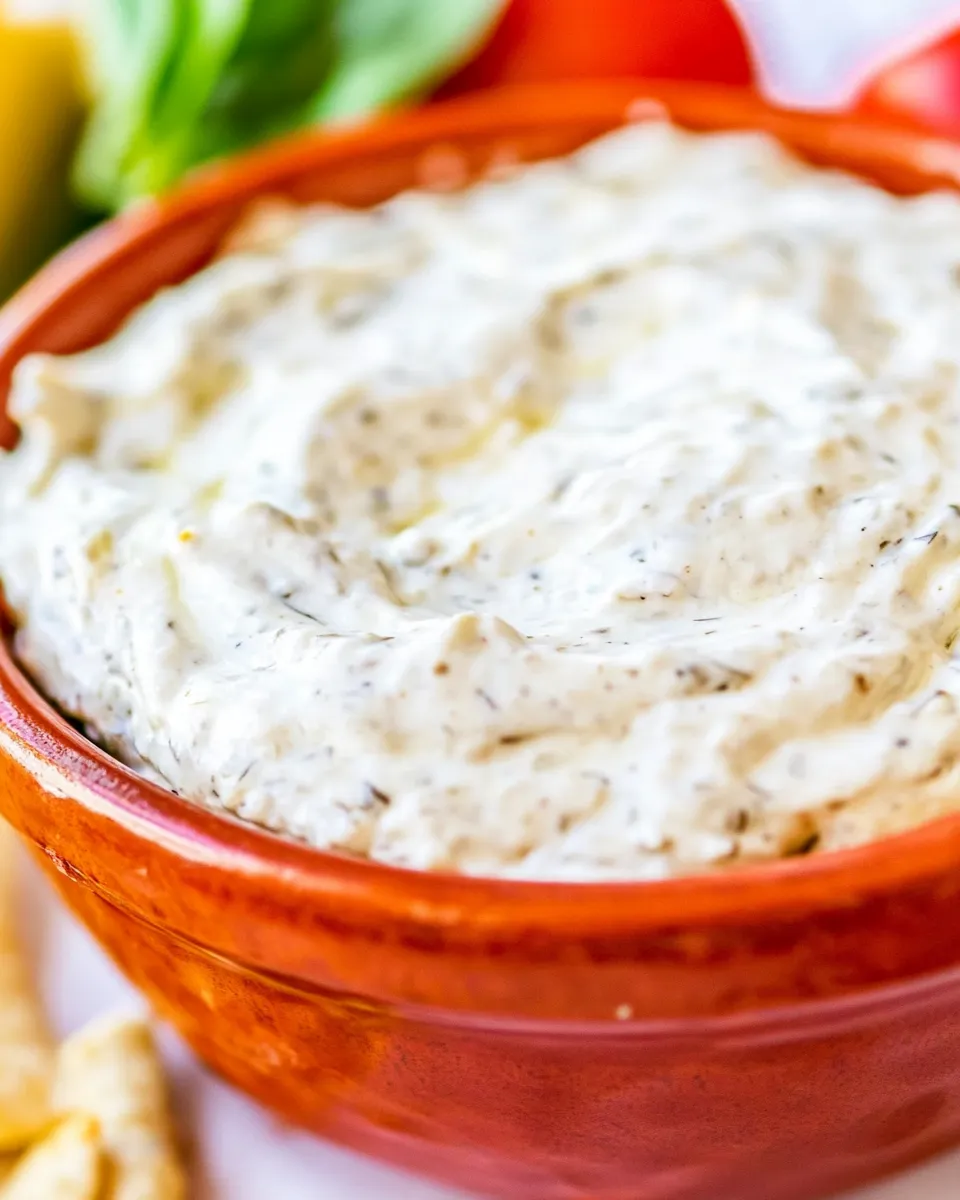Homemade Ranch Dip Recipe photo