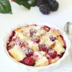 Homemade Raspberry Bread Pudding photo