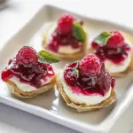 Easy Raspberry Brie Bites photo