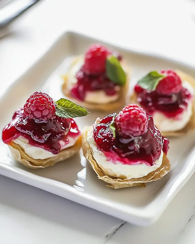 Easy Raspberry Brie Bites photo