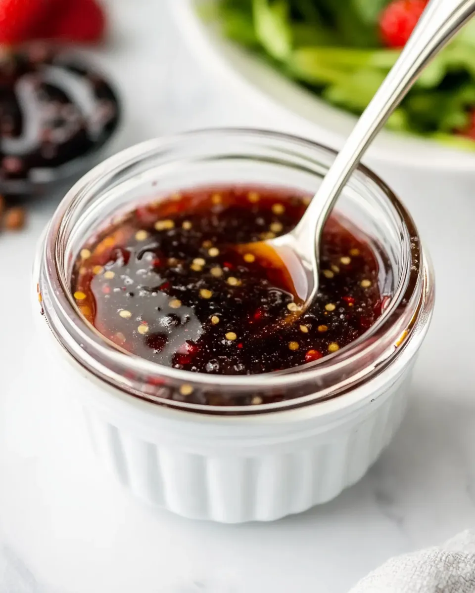 Delicious Raspberry Vinaigrette dish photo