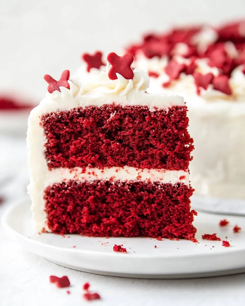 Homemade Red Velvet Cake Recipe photo