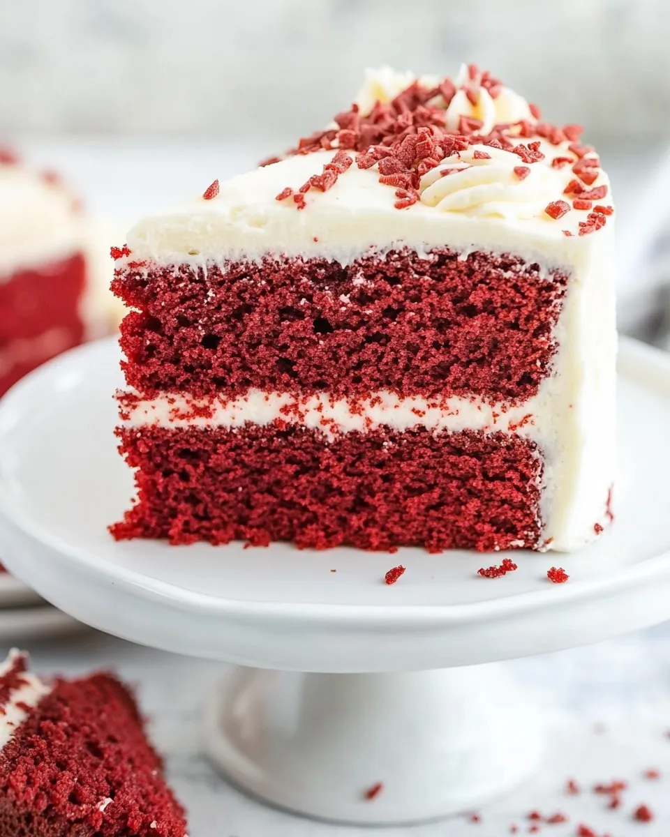 Classic Red Velvet Cake Recipe image