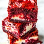 Delicious Red Velvet Cheesecake Brownies photo