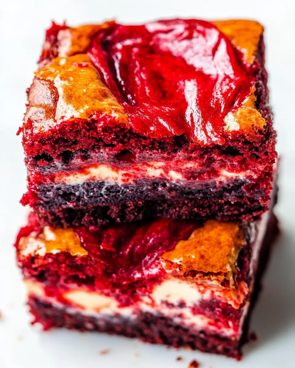 Ultimate Red Velvet Cheesecake Brownies image