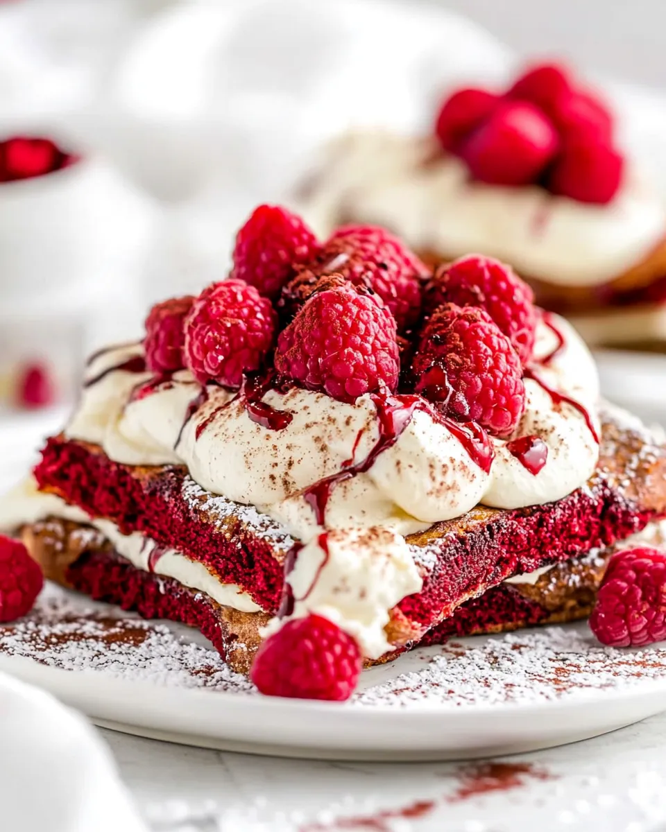 Easy Red Velvet French Toast photo
