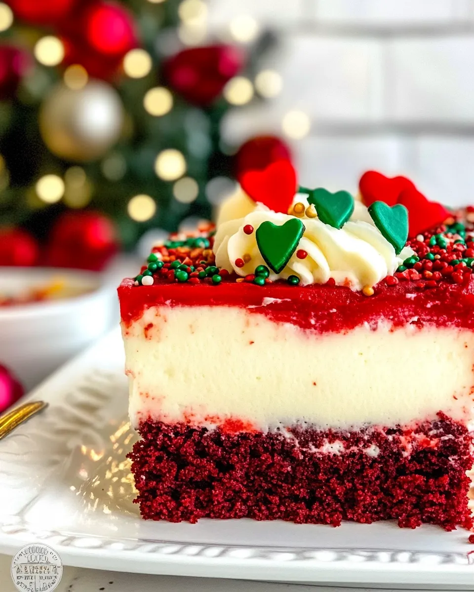 Delicious Red Velvet Italian Love Cake shot