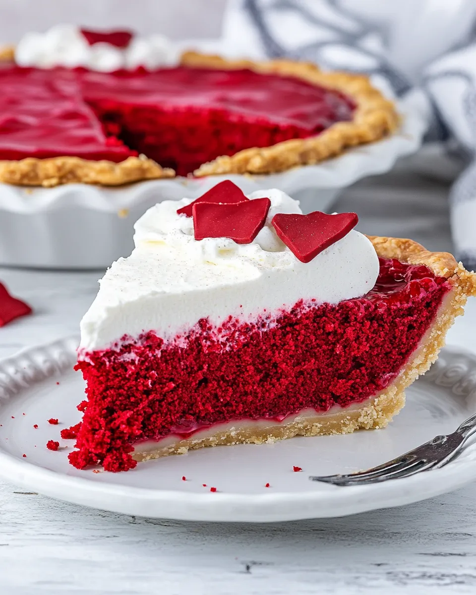 Classic Red Velvet Pie image
