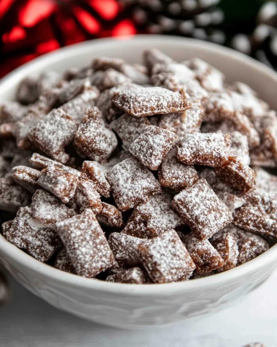 Easy Reindeer Chow recipe photo
