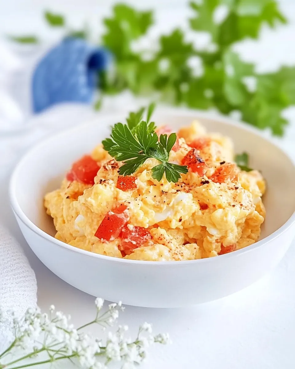 Easy Revoltillo de Huevos / Huevos Revueltos (Scrambled Eggs) recipe photo