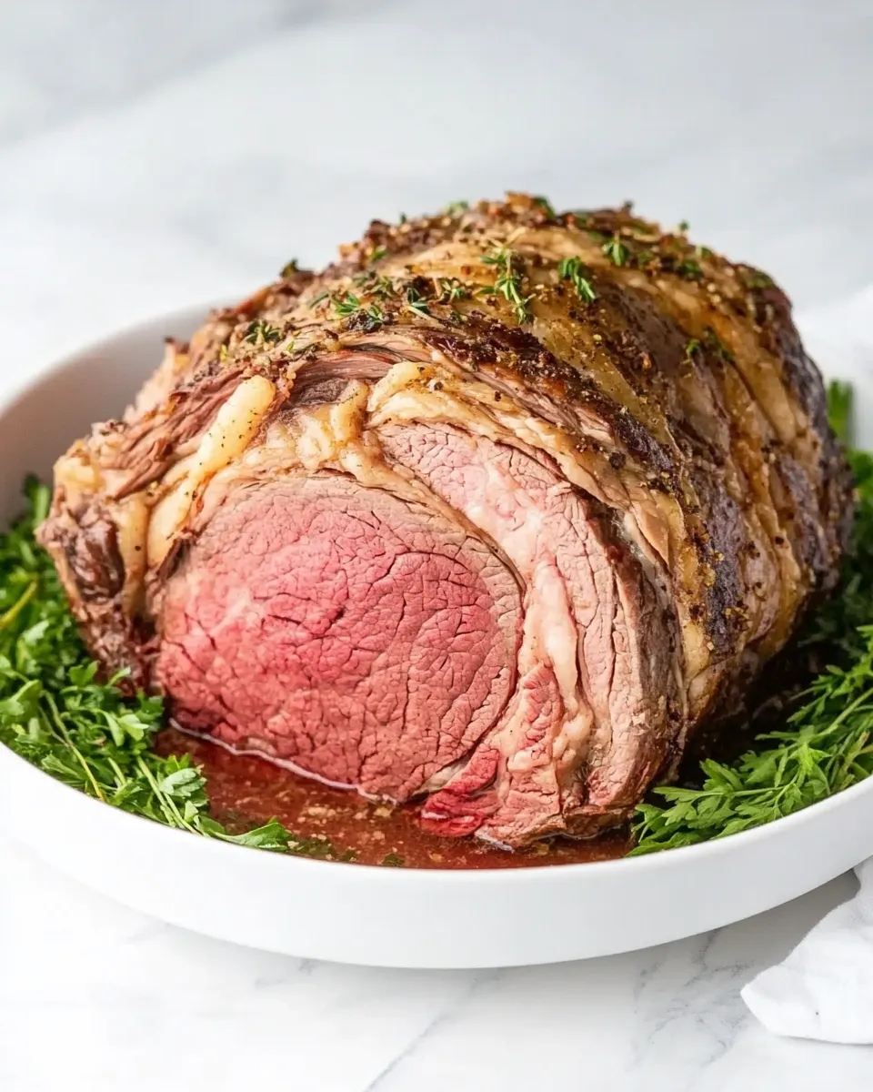 Delicious Rib Eye Roast shot