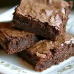 Homemade Ridiculously Easy One-Bowl Brownies photo