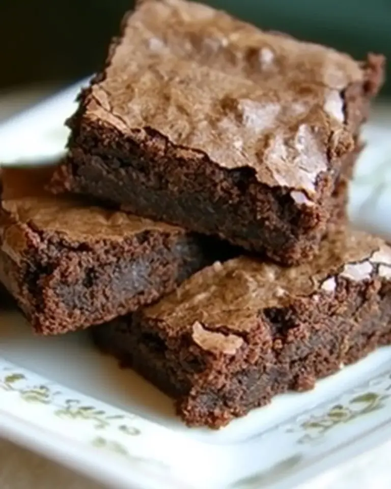 Homemade Ridiculously Easy One-Bowl Brownies photo