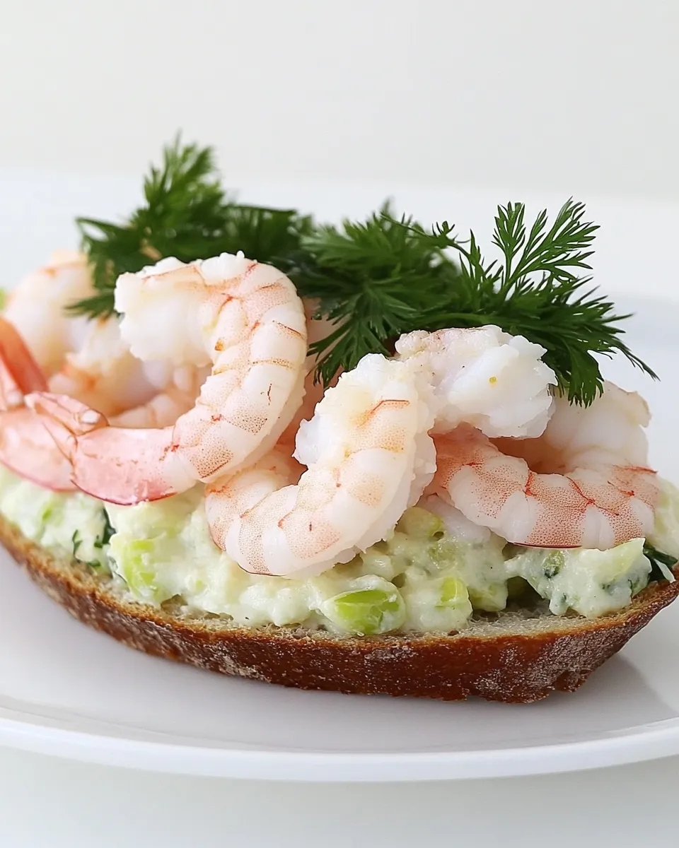 Homemade Rksmrgs: Swedish Prawn Sandwich photo
