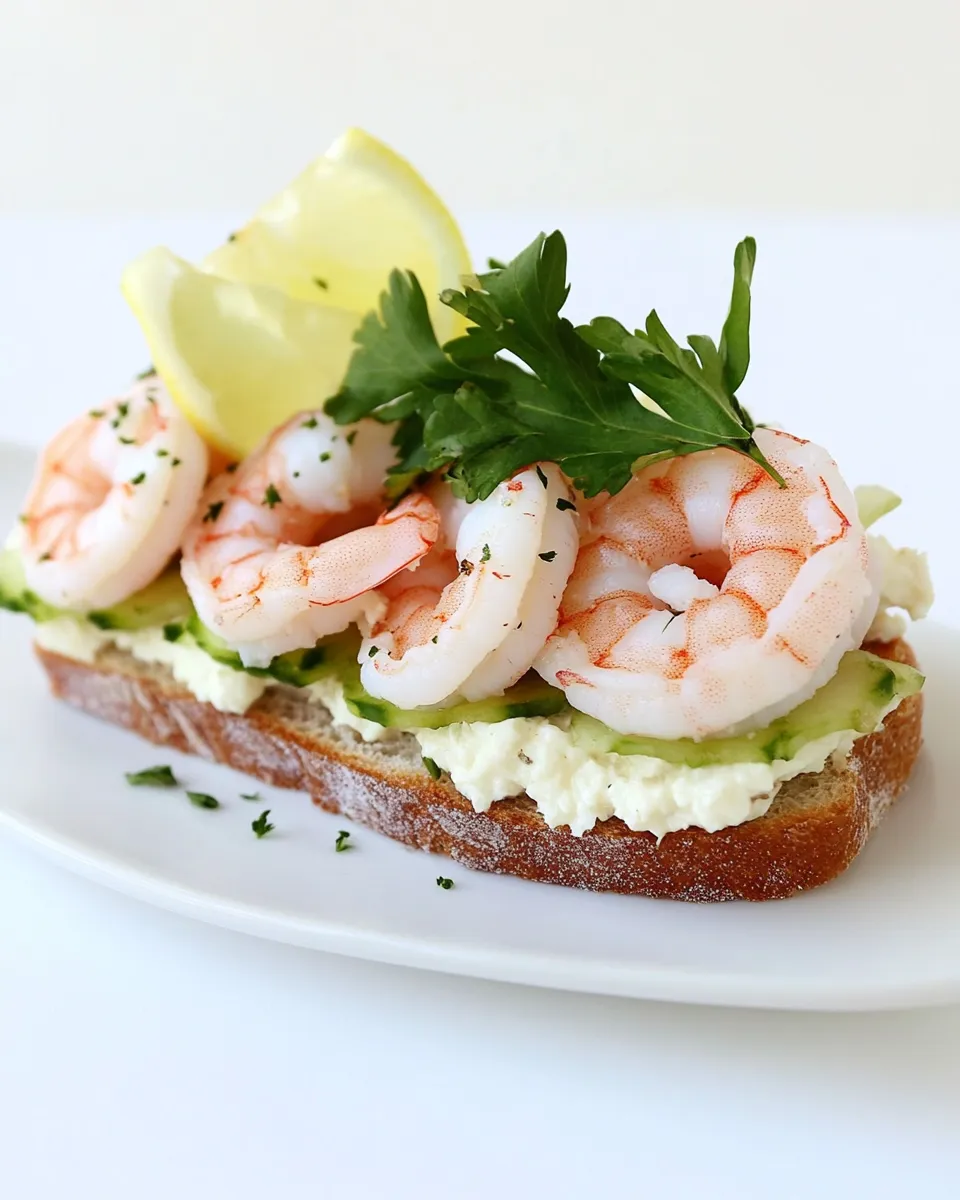 Easy Rksmrgs: Swedish Prawn Sandwich recipe photo