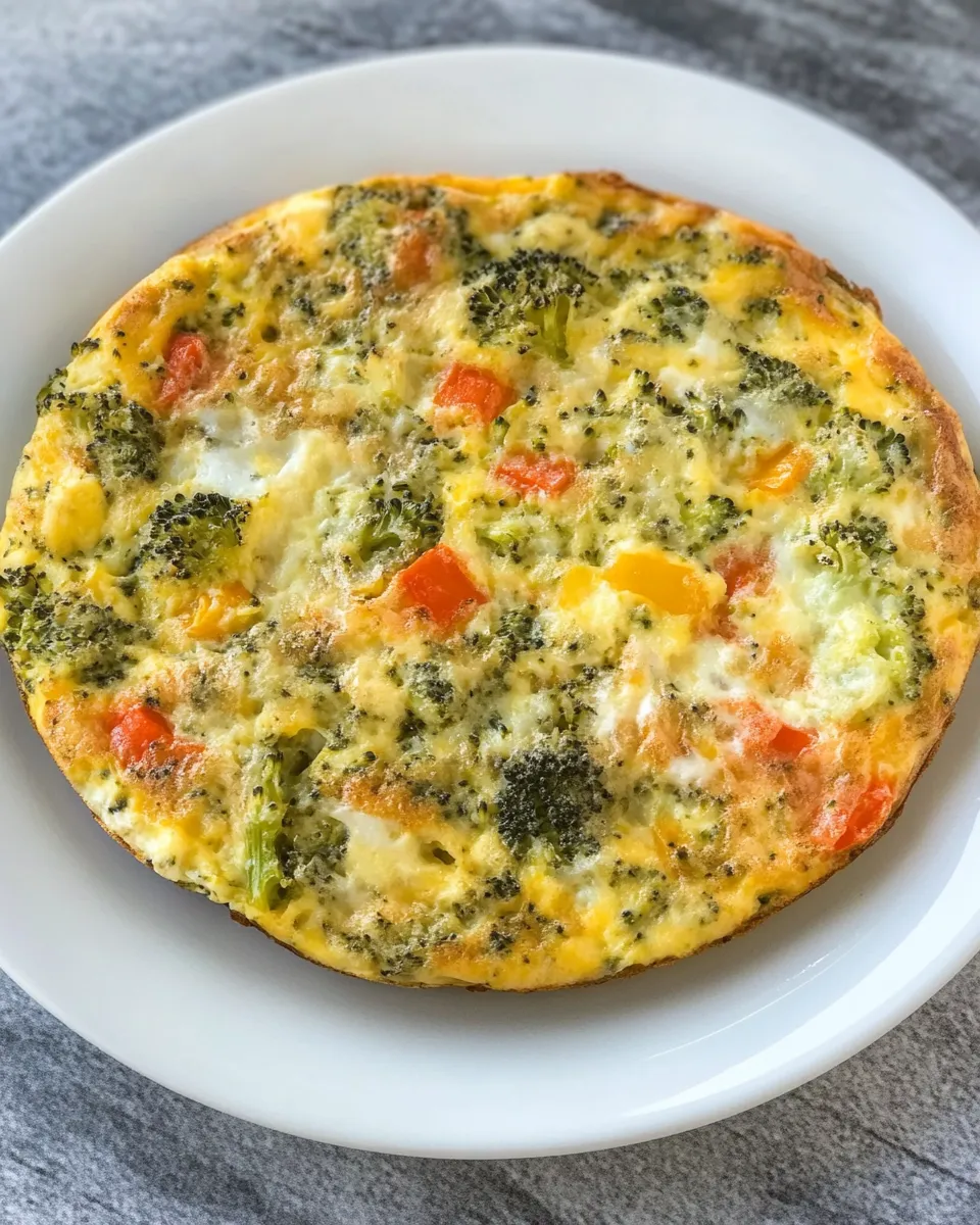 Easy Roasted Broccoli Frittata photo