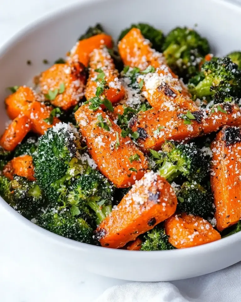 Easy Roasted Broccoli and Carrots recipe photo