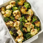 Easy Roasted Broccoli and Cauliflower photo