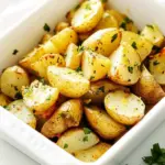 Homemade Roasted Lemon Potatoes photo