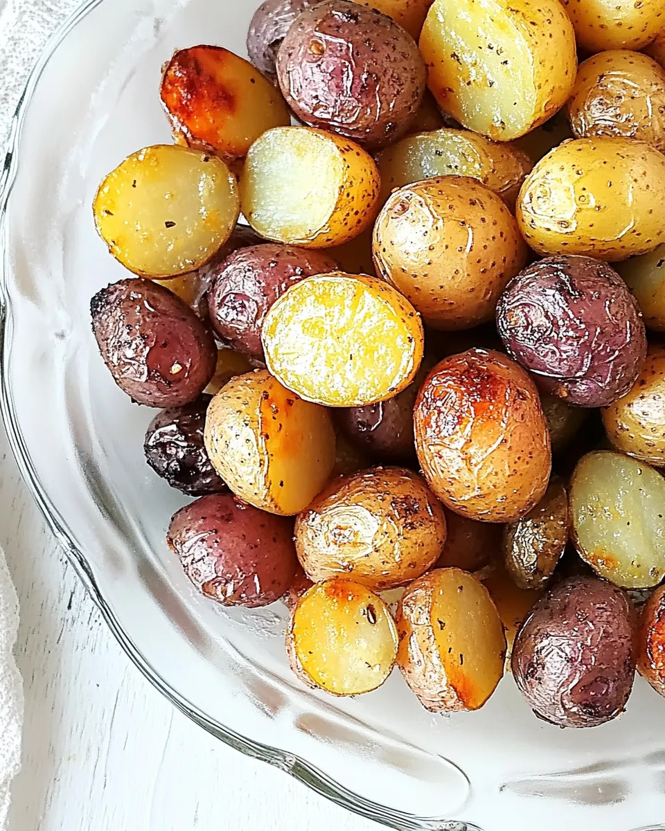 Delicious Roasted Mini Potatoes image