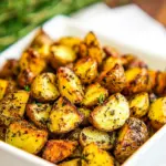 Homemade Roasted Potatoes with Balsamic and Herbs photo