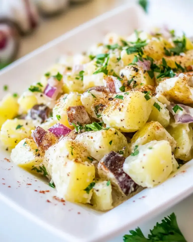 Homemade Romanian Potato Salad photo