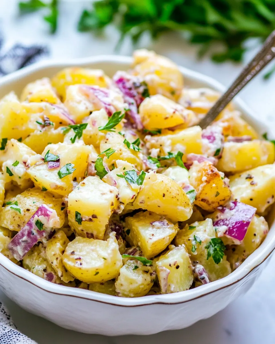 Easy Romanian Potato Salad recipe photo
