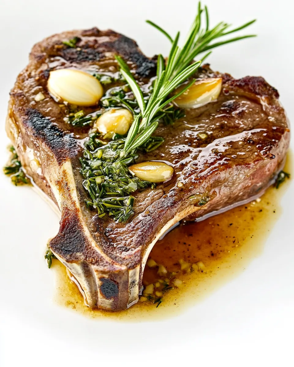 Classic Rosemary Garlic Steak image