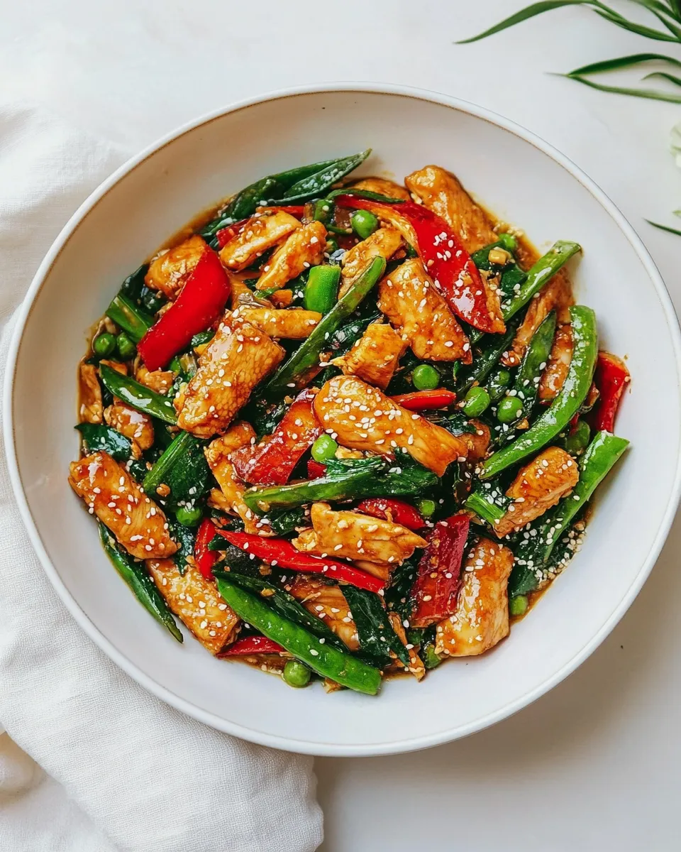Delicious Rotisserie Chicken Stir-Fry image