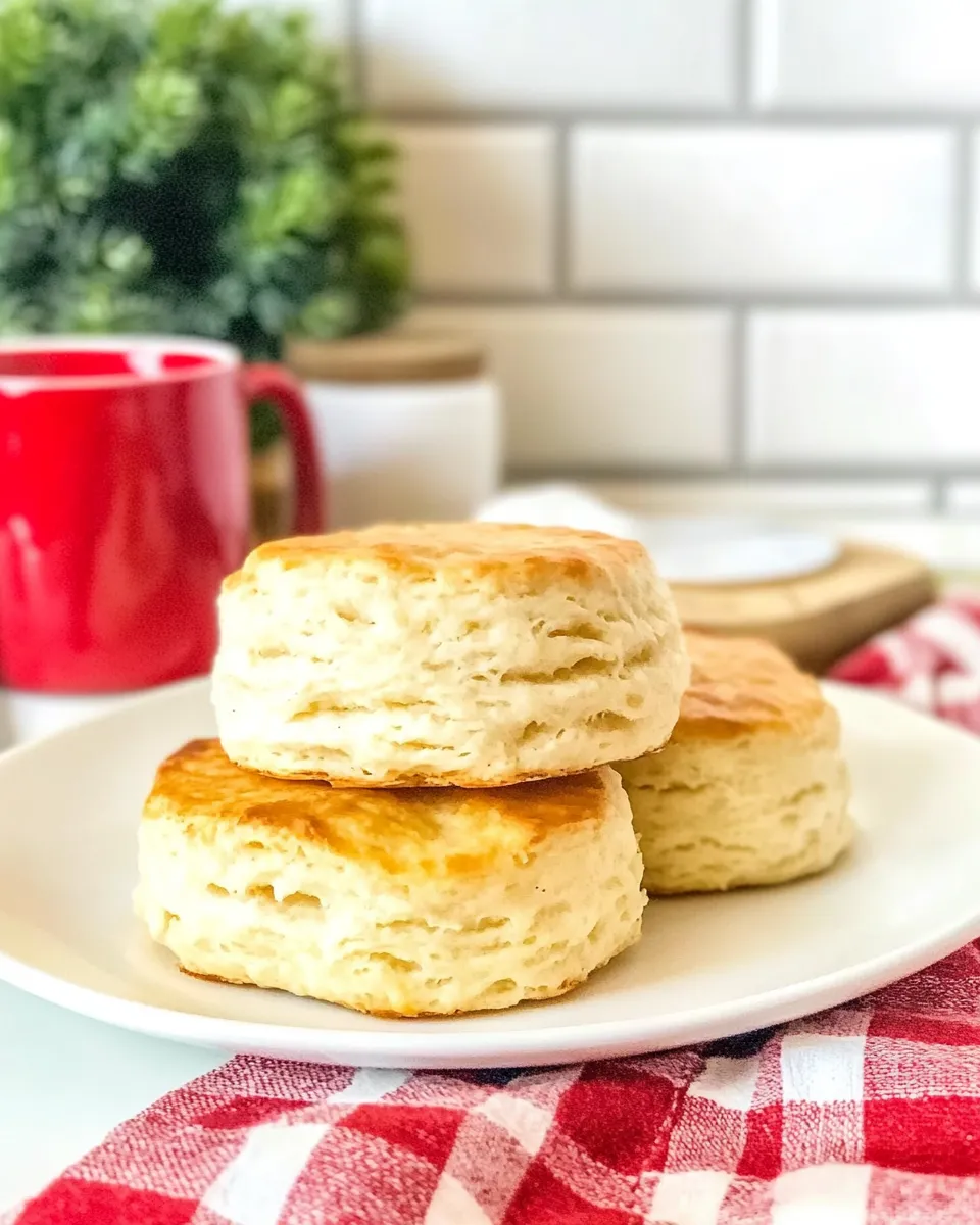 Delicious Ruby Slipper Buttermilk Biscuits shot