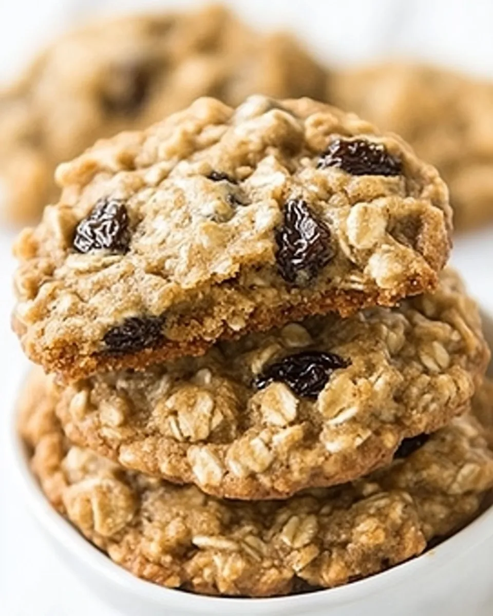 Homemade Sadelles Oatmeal Raisin Cookies photo